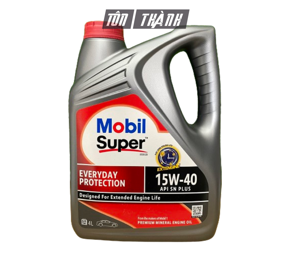DẦU NHỚT MOBIL SUPER 15W-40 API SN PLUS (4 LÍT)