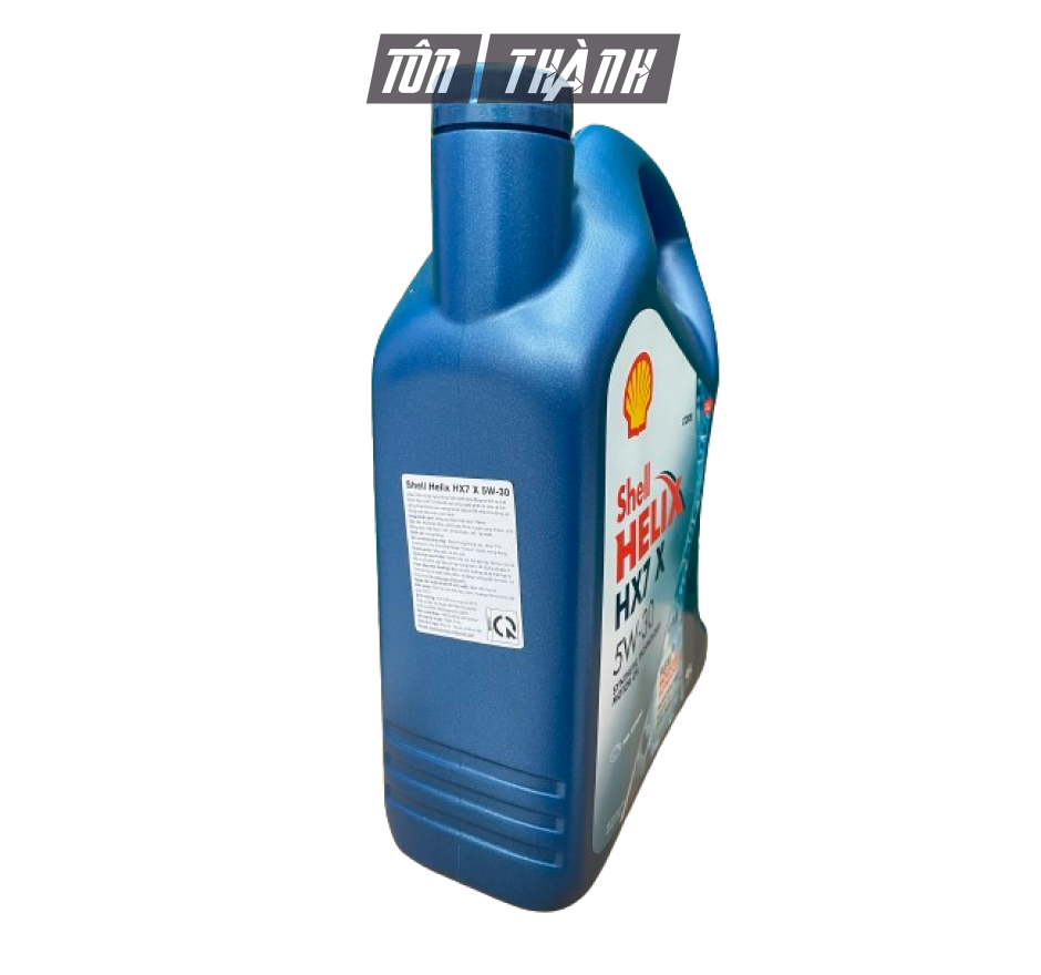 DẦU NHỚT ĐỘNG CƠ XE HƠI CAO CẤP SHELL HELIX HX7 X SN 5W-30 (4 LÍT)