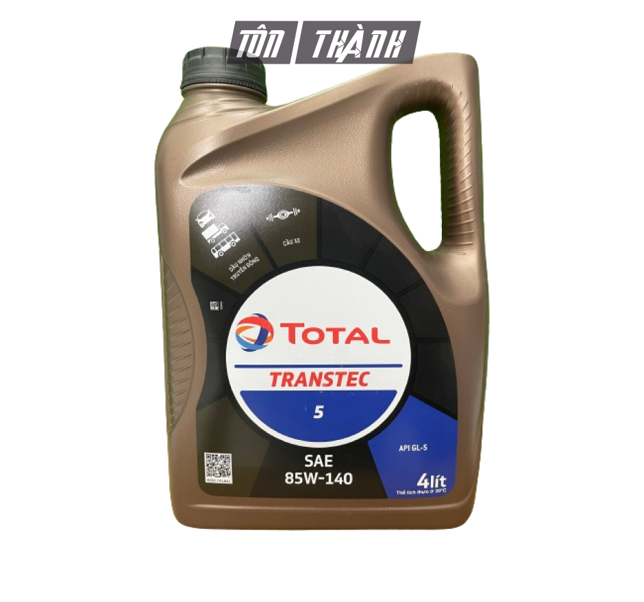 DẦU CẦU Ô TÔ TOTAL TRANSTEC 5 85W-140 (4 LÍT)