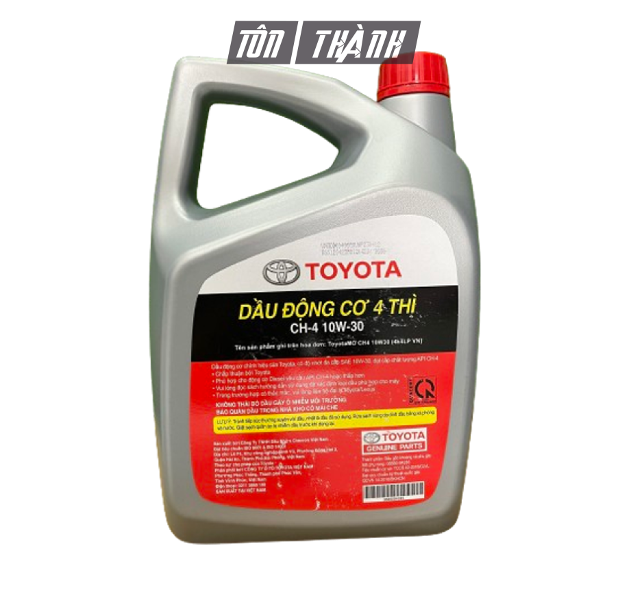 Dầu Nhớt Động Cơ 4 Thì Toyota CH-4 10w30 dành cho xe dầu