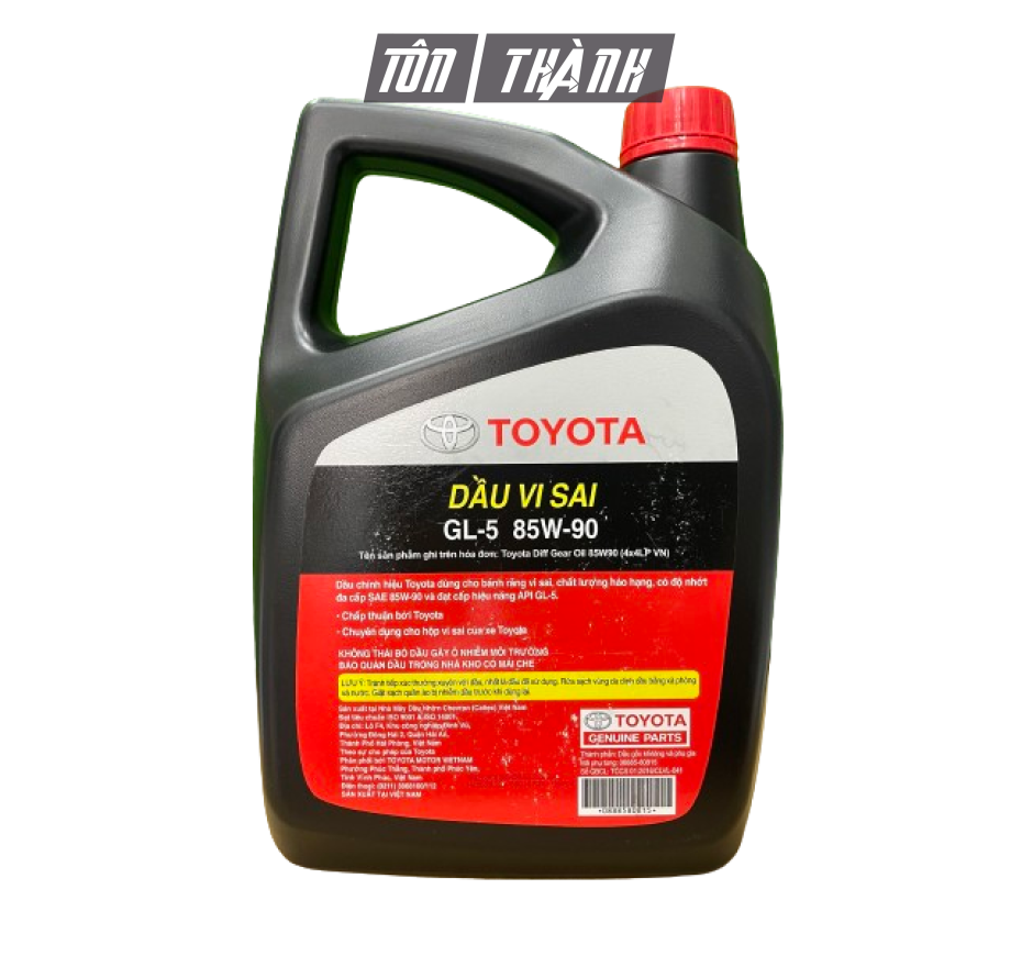 DẦU VI SAI TOYOTA GL-5 85W-90 (4 LÍT)