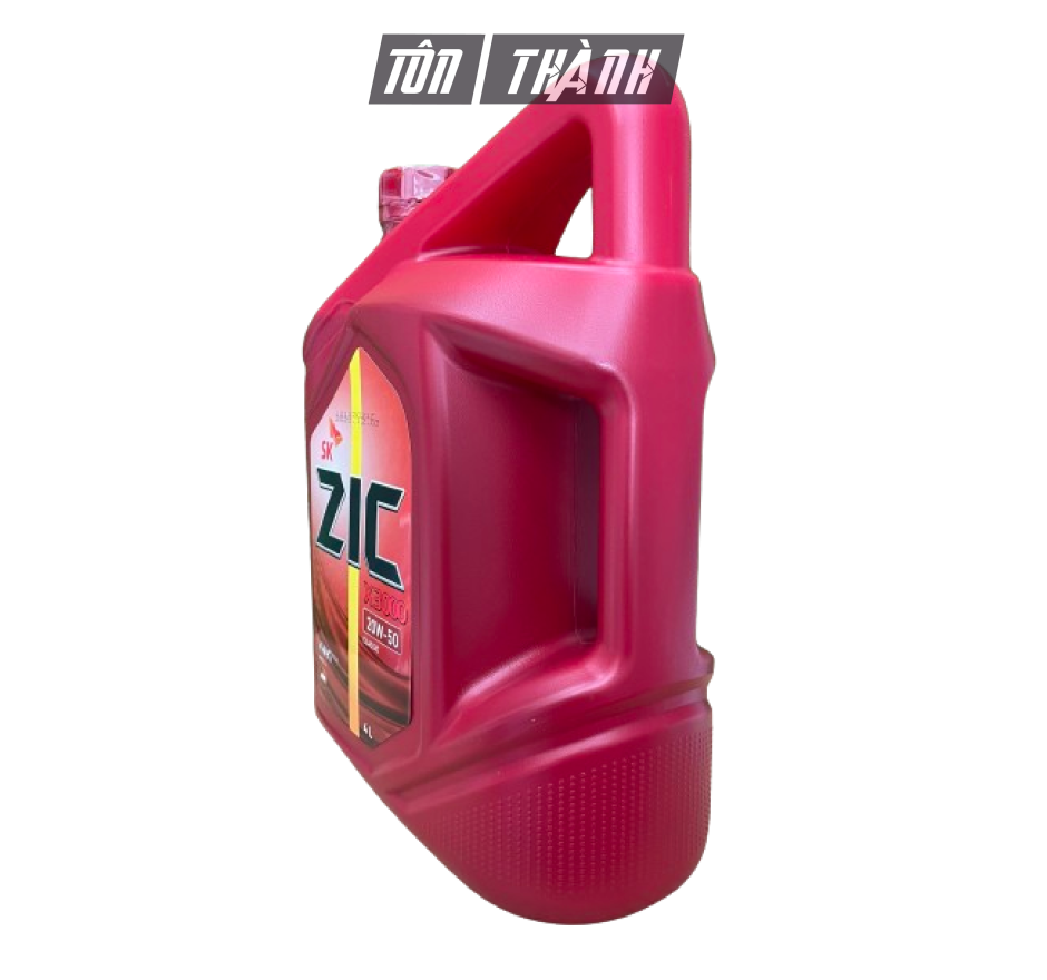 DẦU ĐỘNG CƠ Ô TÔ SK ZIC X3000 20W50 (4 LÍT)