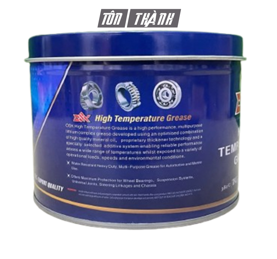 Mỡ bò chịu nhiệt cao 380 độ OSK 1kg mỡ chịu nhiệt tốt