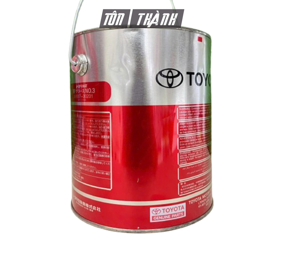 Mỡ bò Toyota Grease No.3 - Bôi Trơn và Bảo Vệ Tối Ưu Cho Xe Toyota (3KG)
