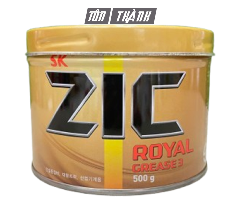 Mỡ bôi trơn đa dụng ZIC ROYAL GREASE 3 (500g) nhập khẩu Hàn Quốc