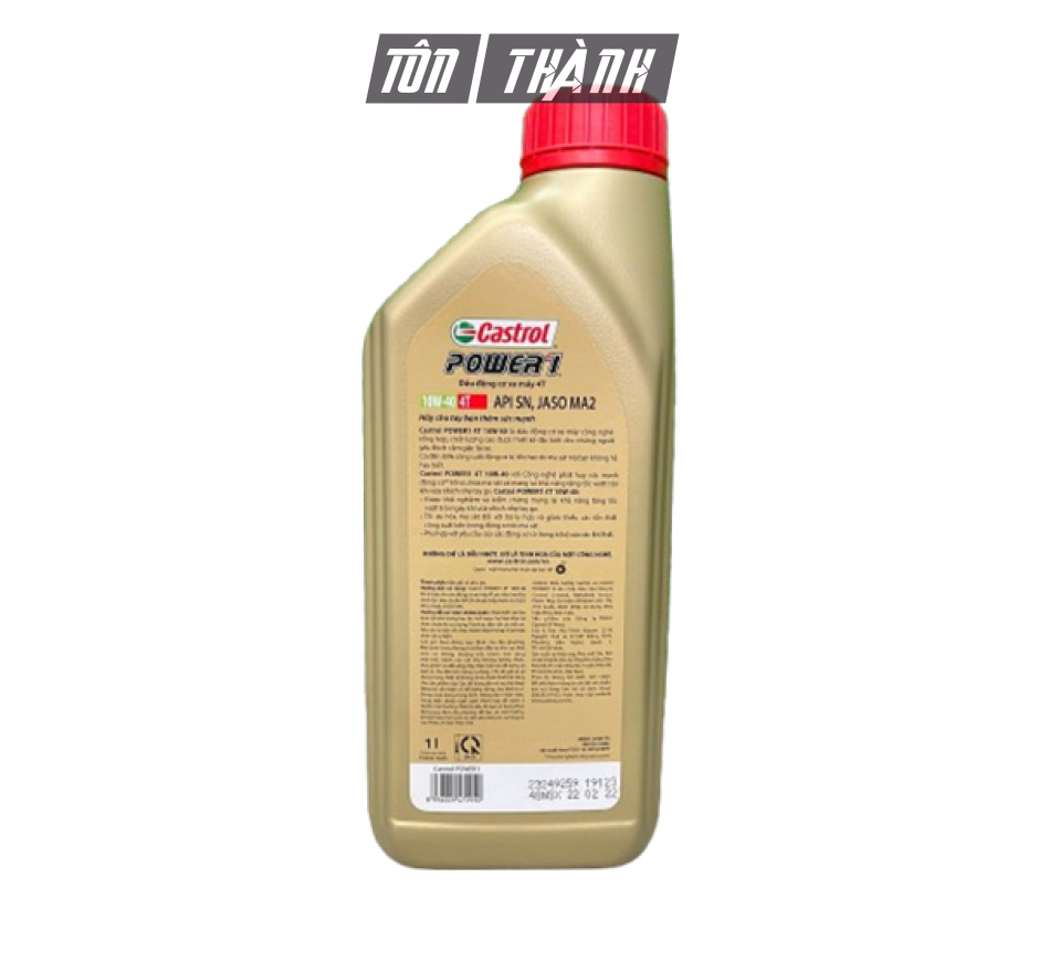 Dầu nhớt xe số Castrol POWER1 10W-40 (1 lít)