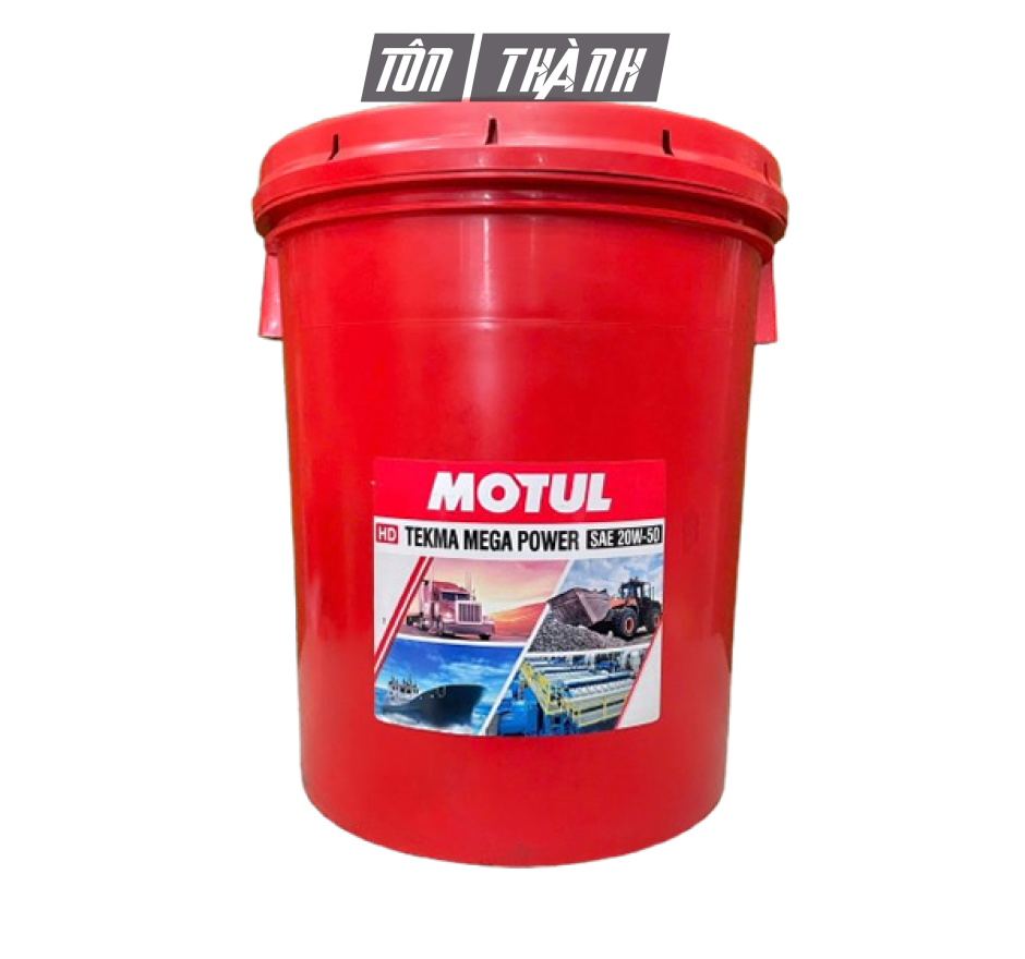 DẦU ĐỘNG CƠ MOTUL TEKMA MEGA POWER 20W50 (18 LÍT)