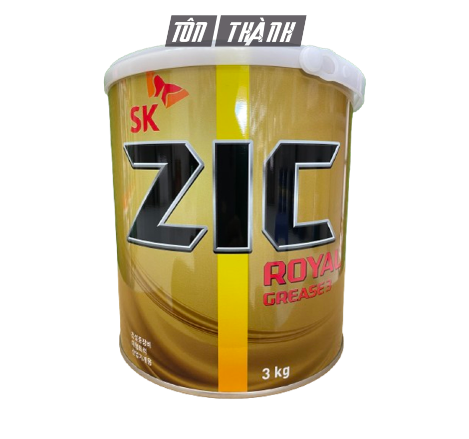 MỠ ZIC ROYAL GREASE 3 (3KG) NHẬP KHẨU HÀN QUỐC
